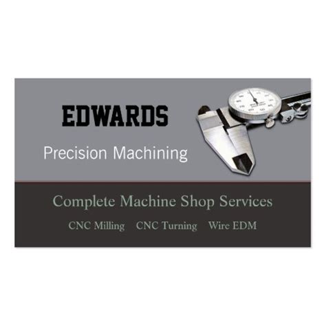 cnc machine shop buisness cards|machine shop business cards online.